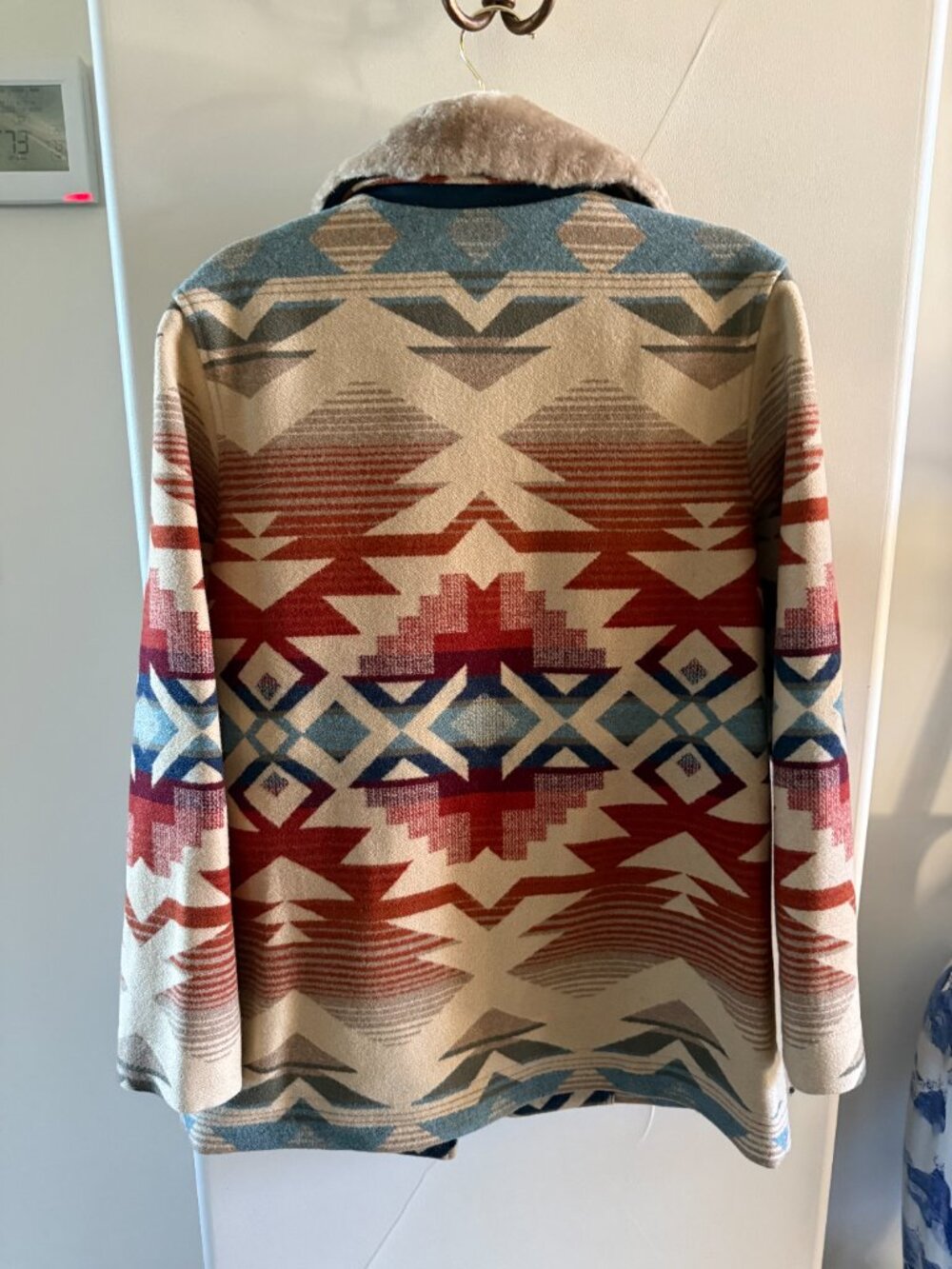 Free People x Pendleton Brownsville Coat NWT Size M - Picture 7 of 16